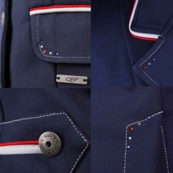 Stvnejakke QHP Coco Junior Navy bl